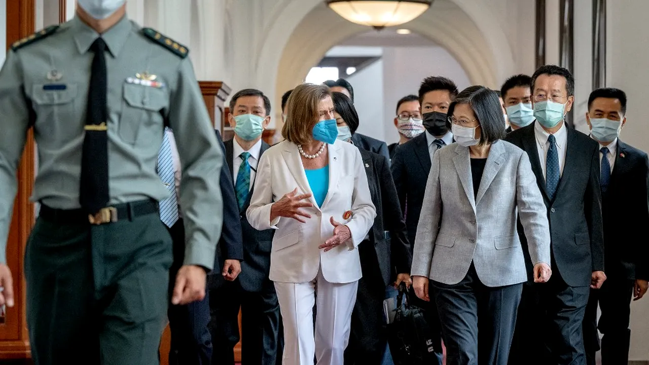 Biroul prezidenţial american solicită pacea regională prin dialog după vizita lui Pelosi în Taiwan