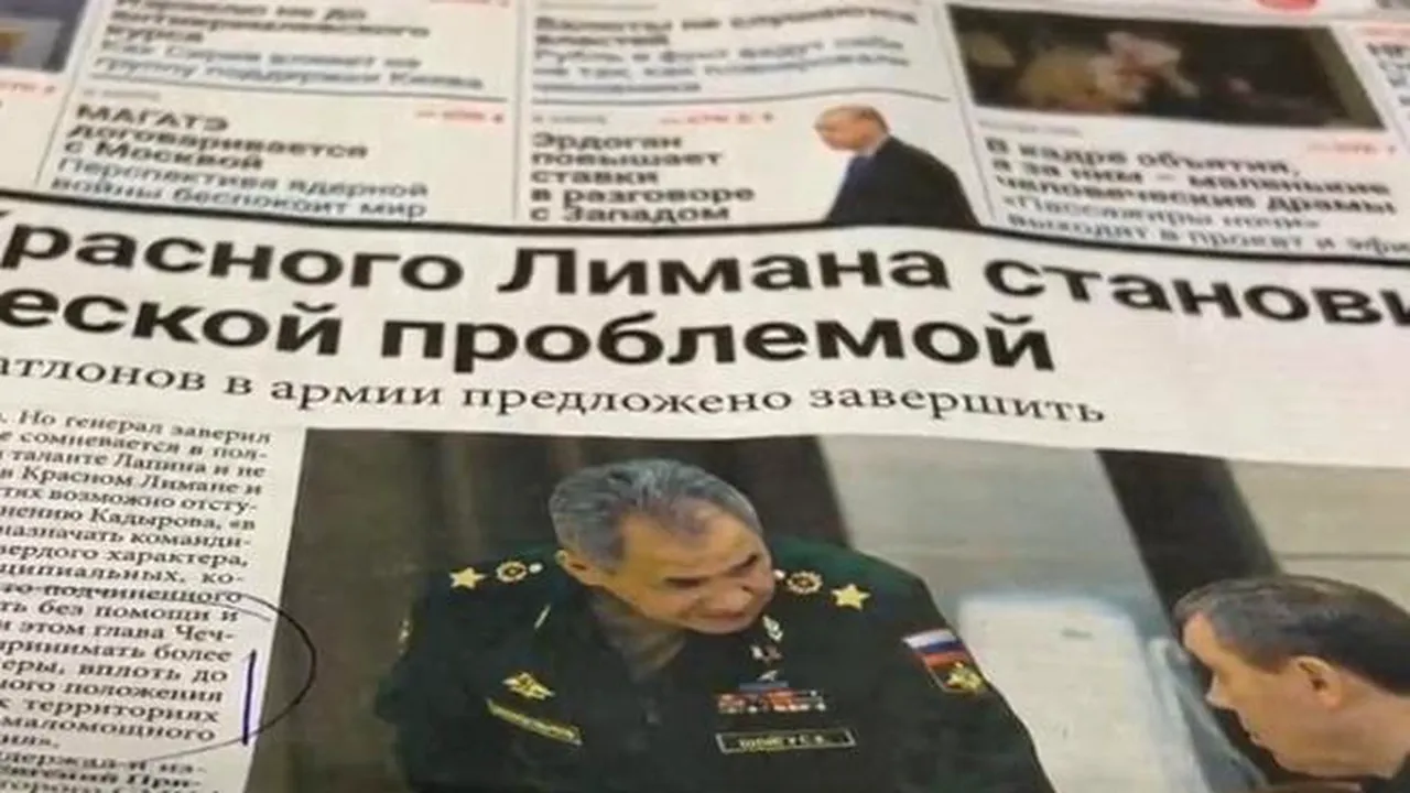 Retragerea de la Liman a produs nemulţumire în propaganda rusă