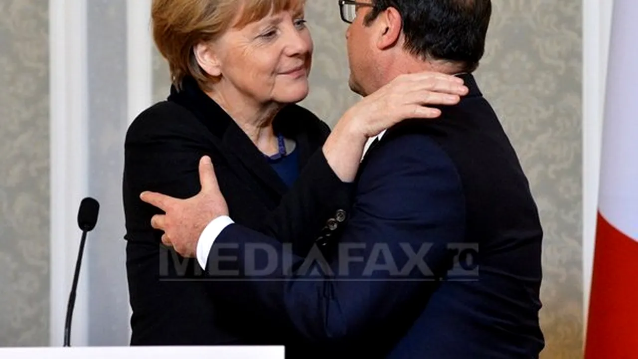 Reuniune informală între Merkel şi Hollande la Strasbourg, pe fondul crizei migraţiei