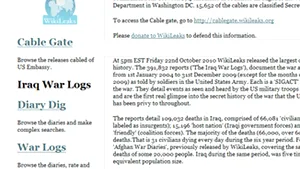 Dezvăluirile site-ului Wikileaks provoacă reacţii de condamnare la nivel mondial