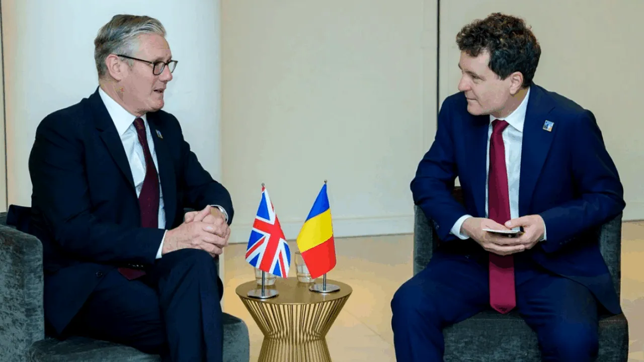 Summit NATO: Președintele Nicușor Dan s-a întâlnit cu premierul britanic Keir Starmer