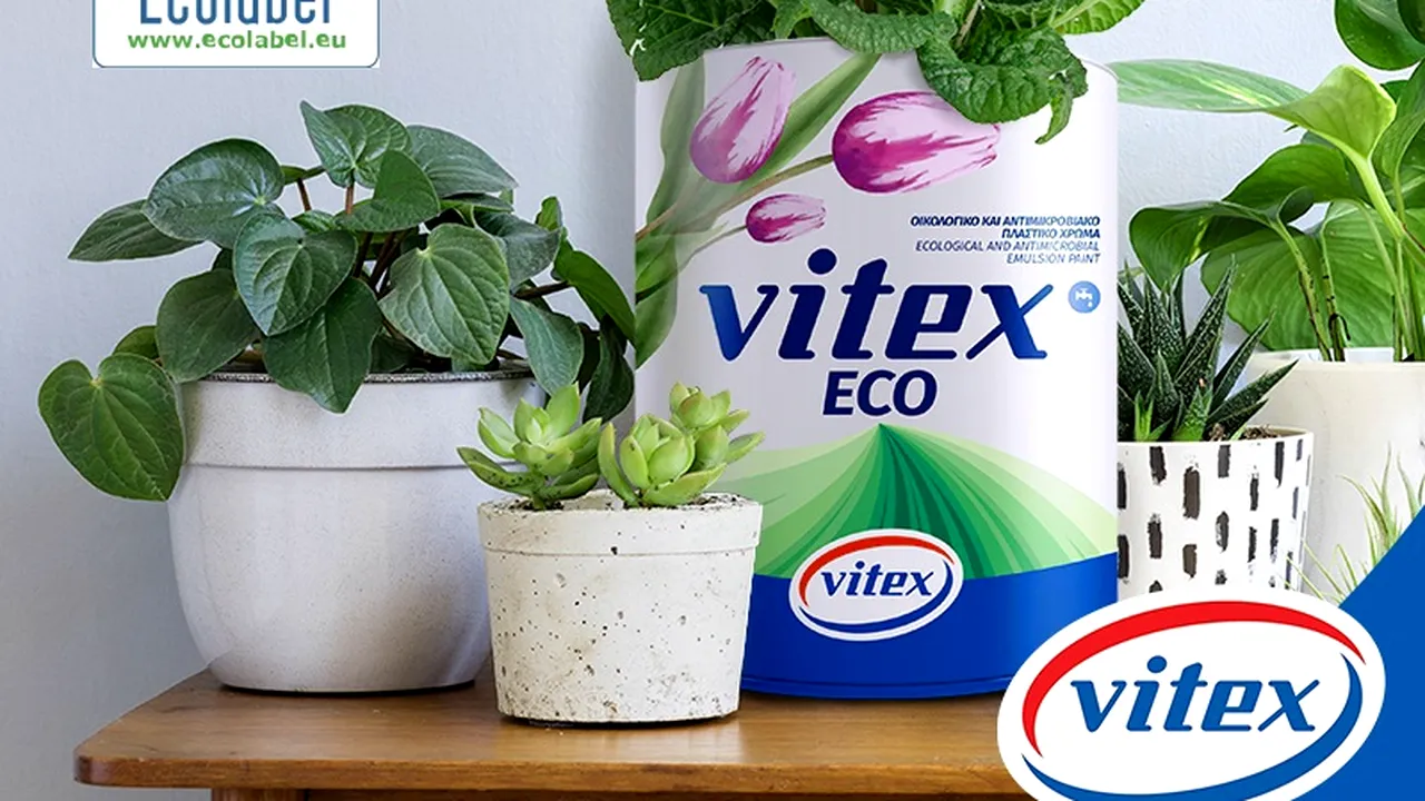 Vitex Eco – Cea mai sănătoasă şi durabilă vopsea ultra lavabilă de pe piaţă!