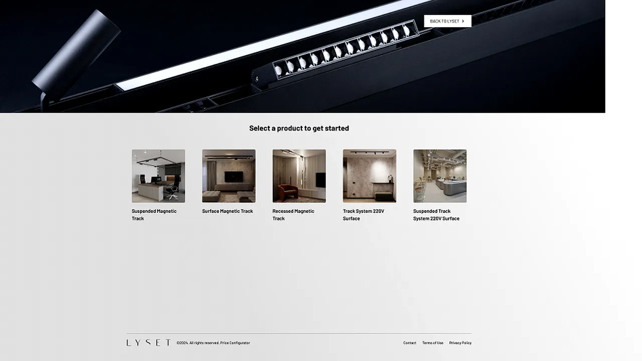 Lyset implementează primul configurator personalizat de şine arhitecturale şi produse adiacente