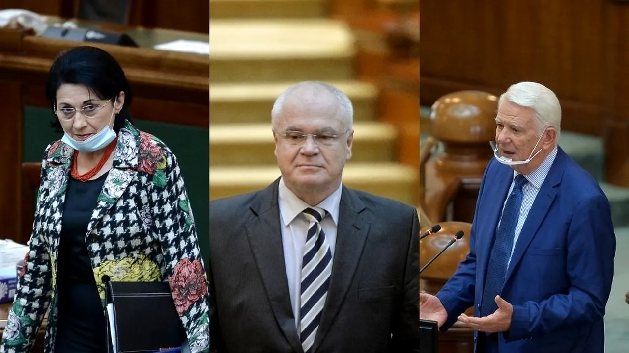 ALEGERI PARLAMENTARE 2020. Fără dinozauri în politică. Andronescu, Meleşcanu şi Eugen Nicolicea părăsesc scena 