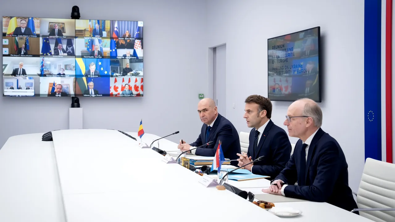 Ilie Bolojan, după summitul de la Paris: Securitatea Ucrainei este şi securitatea Europei şi a României