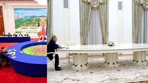  Kremlinul contestă percepţia lui Emmanuel Macron asupra relaţiilor Rusia-China