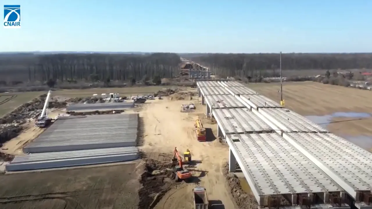 Șeful CNAIR: Lucrările pe lotul 1 al autostrăzii A0 Nord, între Joița și Corbeanca, au ajuns la aproximativ 40%