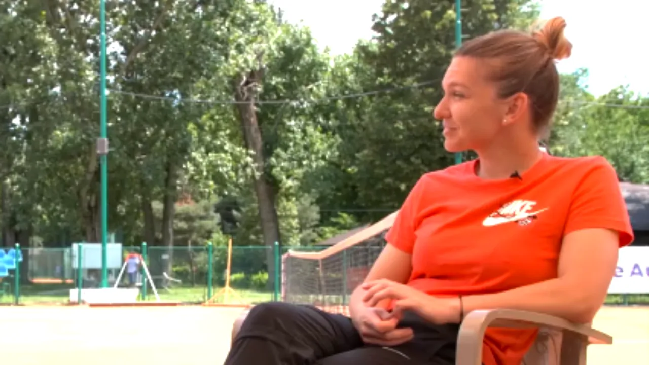 Simona Halep şi-a revăzut 