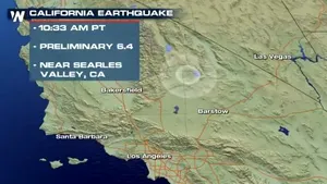 Cutremur de suprafaţă puternic produs în California. Seismul s-a resimţit şi în oraşul Los Angeles