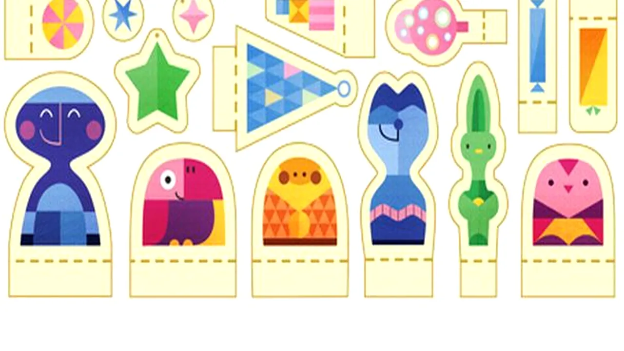 Google marchează debutul vacanţei de Crăciun printr-un logo special