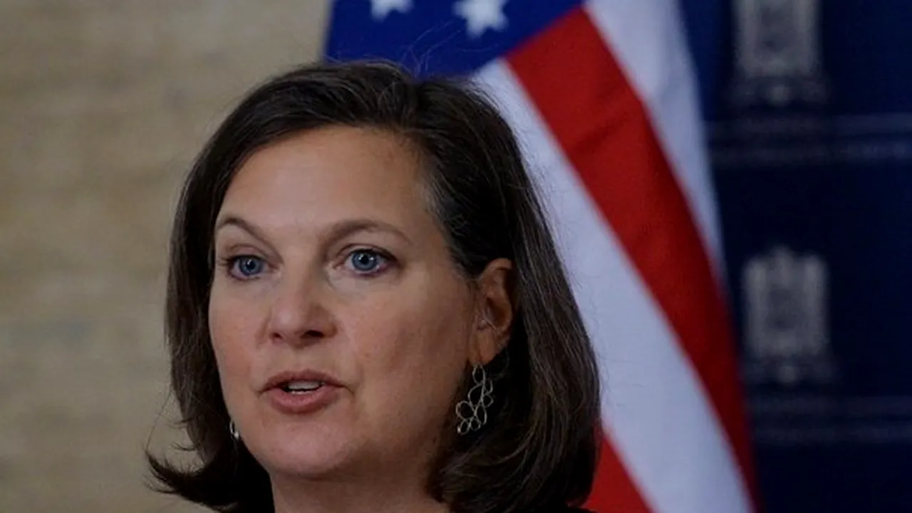 AFP: O voce atribuită Victoriei Nuland rosteşte o înjurătură la adresa UE, potrivit unei înregistrări - AUDIO