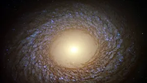 Hubble a surprins una dintre cele mai spectaculoase imagini spaţiale de până acum. NASA a publicat fotografia cu o galaxie aflată la 67 de milioane de ani lumină de Pământ

