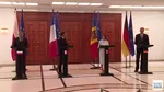 Ziua Independenței Republicii Moldova | Macron, Merz și Tusk au ajuns la Chișinău. Cei trei lideri europeni susțin declarații de presă alături de Maia Sandu