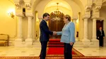 Ce au discutat Nicușor Dan și Angela Merkel la Cotroceni. Mesajul președintelui