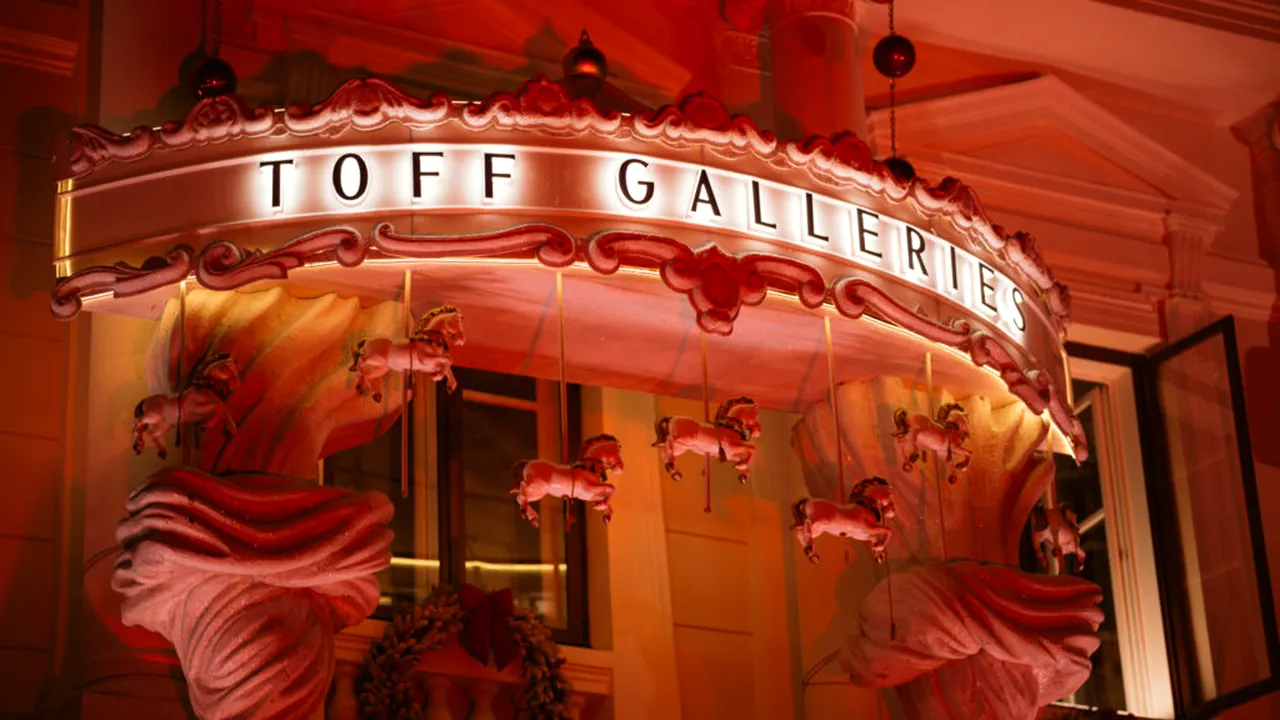 TOFF Galleries aprinde luminile de Crăciun la Palatul Știrbei și inaugurează o nouă eră a luxului în România - COMUNICAT