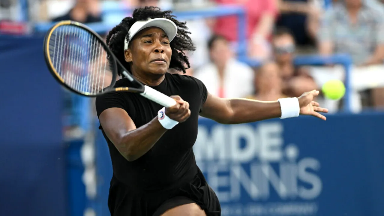 Venus Williams, după revenirea în circuitul WTA la 45 de ani: Am jucat cu dureri, fără să știu ce am