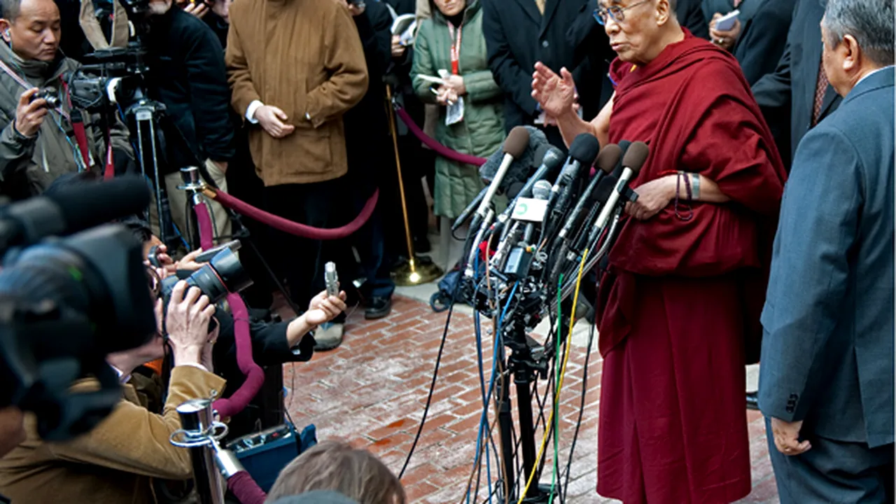 Dalai Lama, primit de Obama la Casa Albă - VIDEO