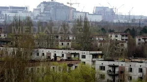 Concentraţii mai mari de particule radioactive în zona centralei Cernobîl, din cauza unor incendii