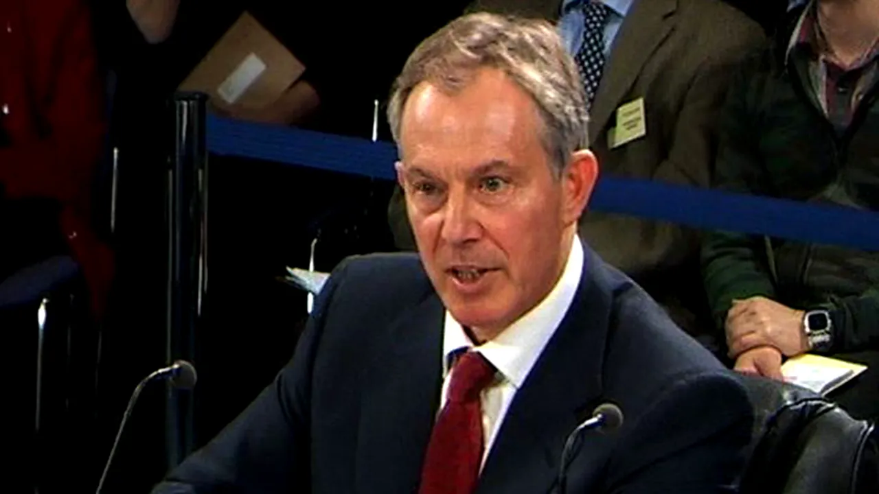 Tony Blair justifică războiul din Irak prin nerespectarea rezoluţiilor ONU - VIDEO