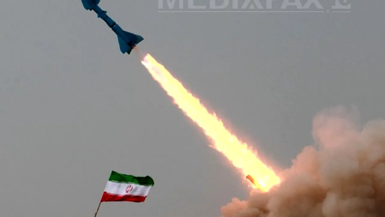 Iranul susţine că a lansat două rachete cu rază medie de acţiune în Oceanul Indian