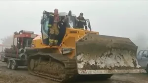 A început evacuarea apei din lacul Tăul Mare, unde s-a constatat o avarie la baraj 