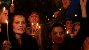Iaşi: Studenţii basarabeni cer repetarea alegerilor în Moldova