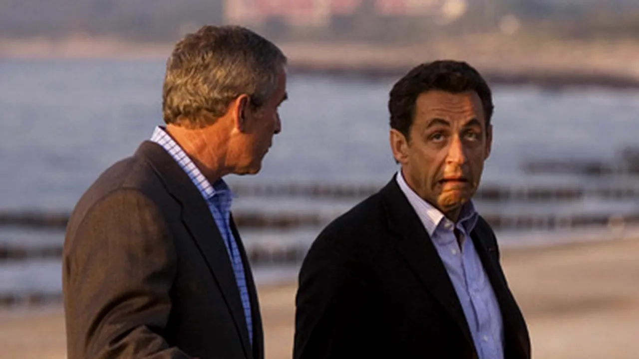 Schimb dur de replici între Bush şi Sarkozy la summitul G8 de la Heiligendamm