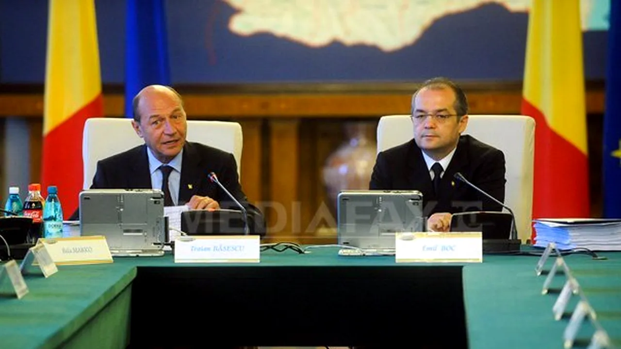 Băsescu: Guvernul să se bată până în ultima clipă pentru Schengen. Vezi declaraţiile preşedintelui din timpul şedinţei de Guvern