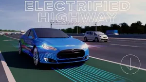 Viitorul masinilor se schimbă rapid: Unde se află autostrada care îți încarcă mașina electrică în mers