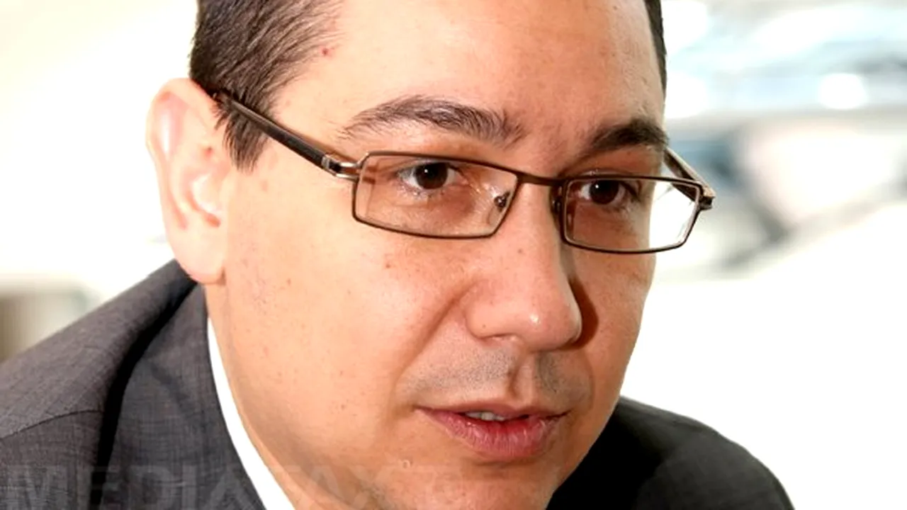 Ponta: Udrea este un personaj de Caragiale - curat tupeu şi superficialitate!