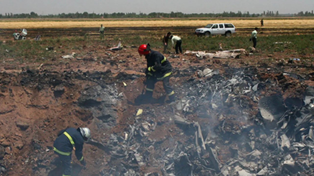 Soţia ambasadorului Georgiei în Iran se afla la bordul avionului Caspian Airlines