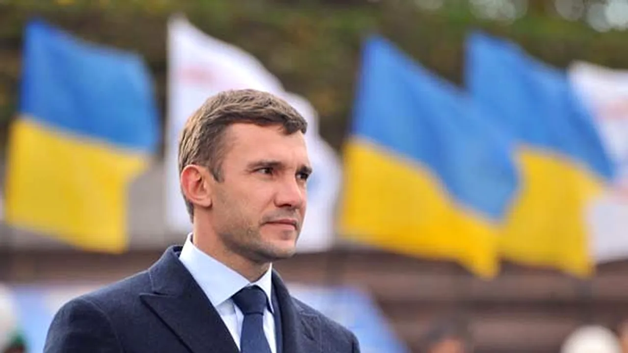 Andrei Şevcenko nu se teme de Vladimir Putin: „Împreună vom câştiga, glorie Ucrainei!”