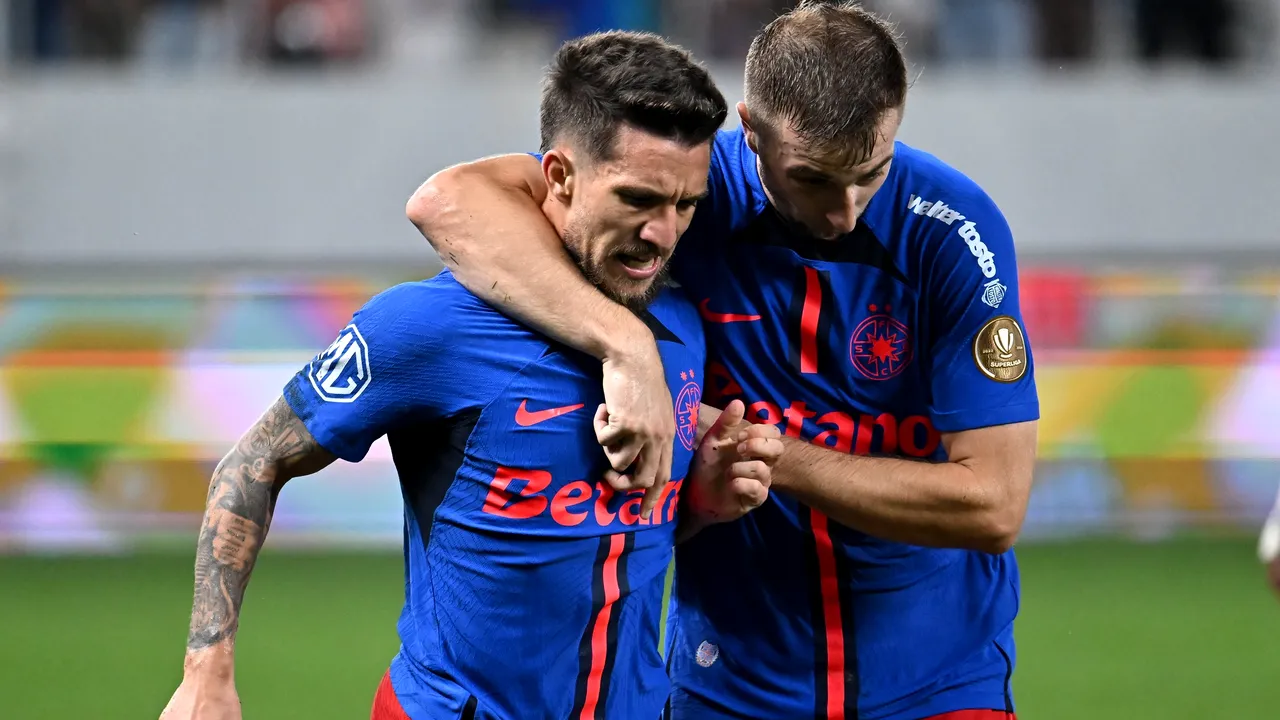 FCSB scoate capul şi în Superligă: victorie facilă cu UTA