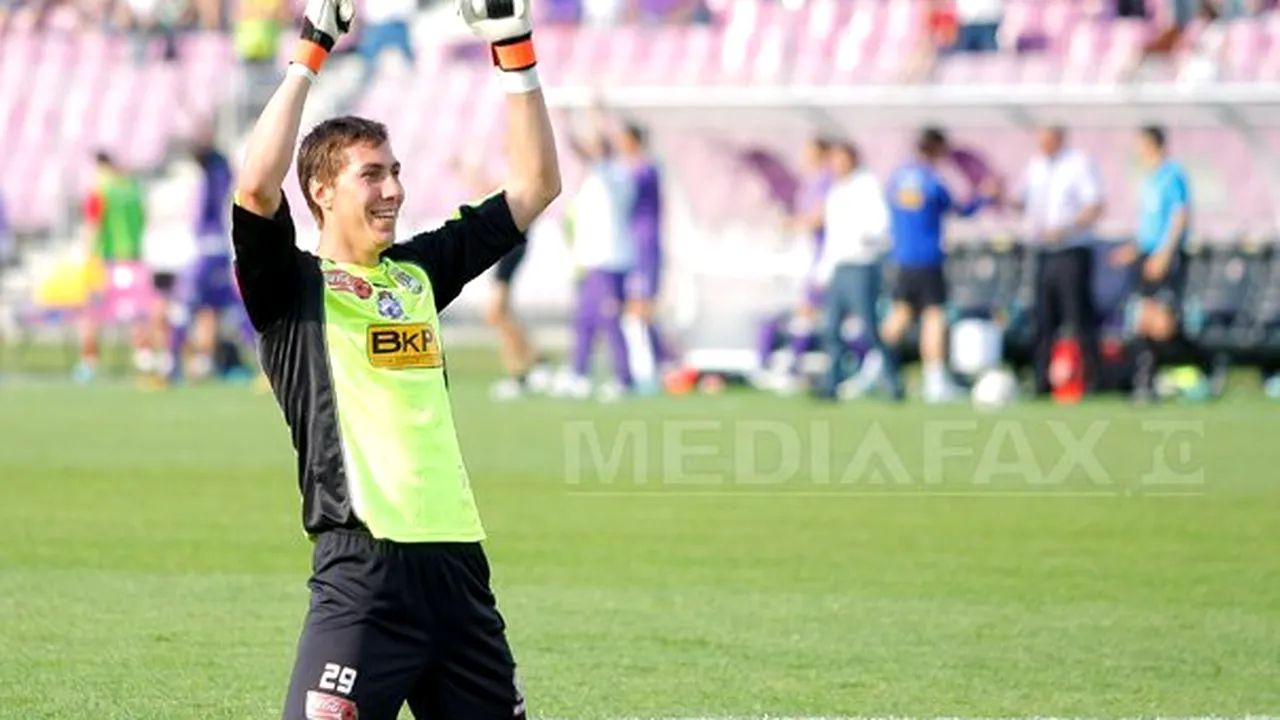 Costel Pantilimon, portarul care a acceptat să fie vioara a doua la Manchester City