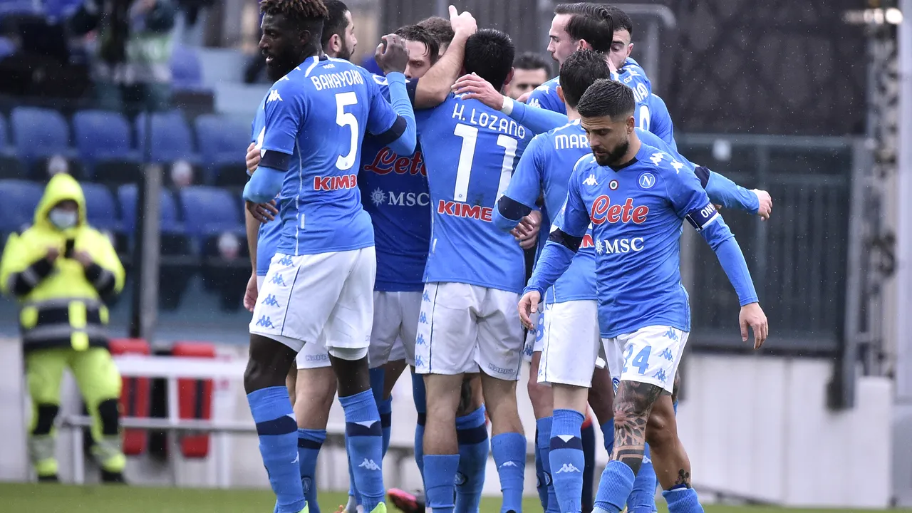 Surprize în Serie A. Napoli, învinsă pe teren propriu de penultima clasată 