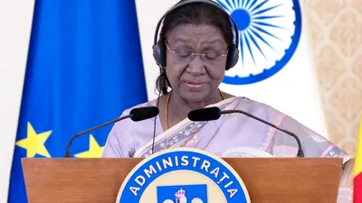 POLITIC Președinta Indiei, Droupadi Murmu: România este o poartă strategică spre piața europeană. Comerțul bilateral este încă sub potențial