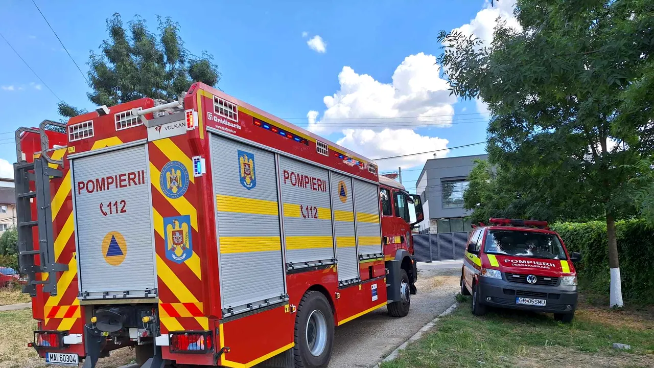 Explozie în atelierul Liceului Tehnologic „Dimitrie Bolintineanu” din oraşul Bolintin Vale