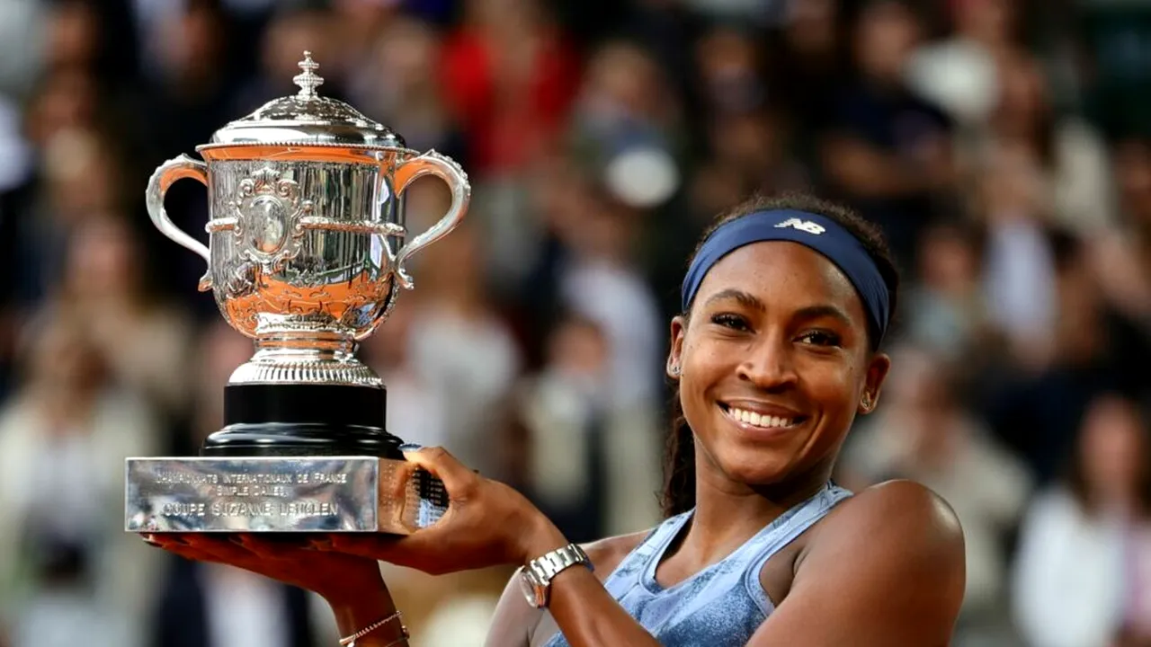 Coco Gauff a învins-o pe Aryna Sabalenka și e în premieră campioană la Roland Garros