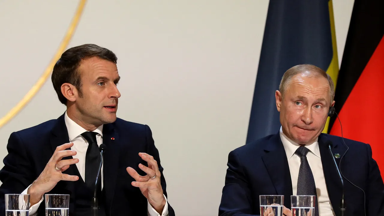 Macron nu-i dă satisfacţie lui Putin: Nu este încă timpul pentru pace în Ucraina 


