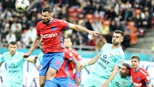 FCSB câștigă la limită cu UTA și urcă pe primul loc în play-out în Superliga de fotbal