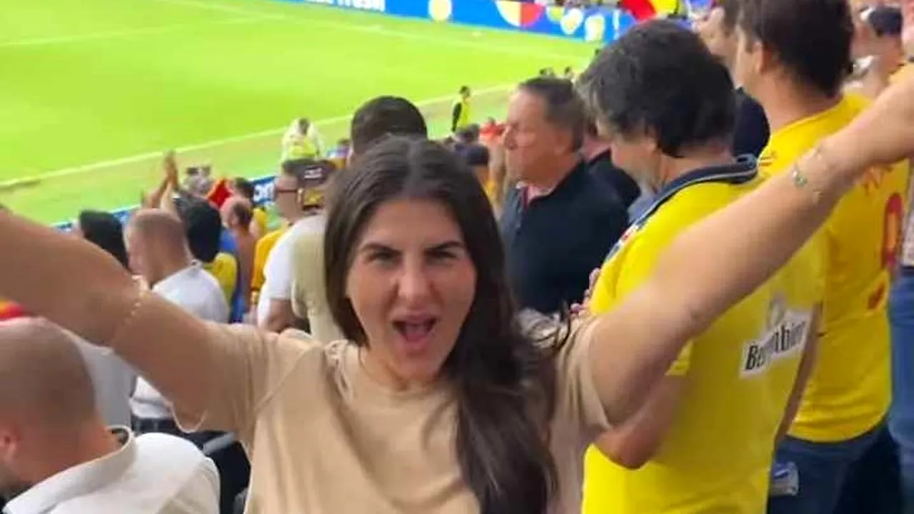 Bianca Vanessa Andreescu a făcut galerie României din tribună la meciul cu Slovacia