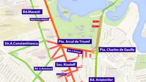 Parada de 1 Decembrie din Bucureşti. Restricţii de circulaţie. Ce trebuie să ştie şoferii 
