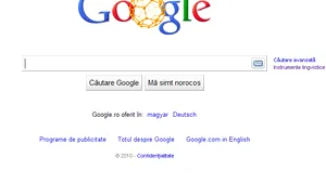 Google şi-a modificat logoul pentru a marca împlinirea a 25 de ani de la descoperirea fulerenelor