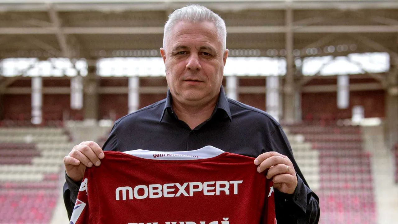 Rapid îl prezintă astăzi pe Marius Ninel Şumudică
