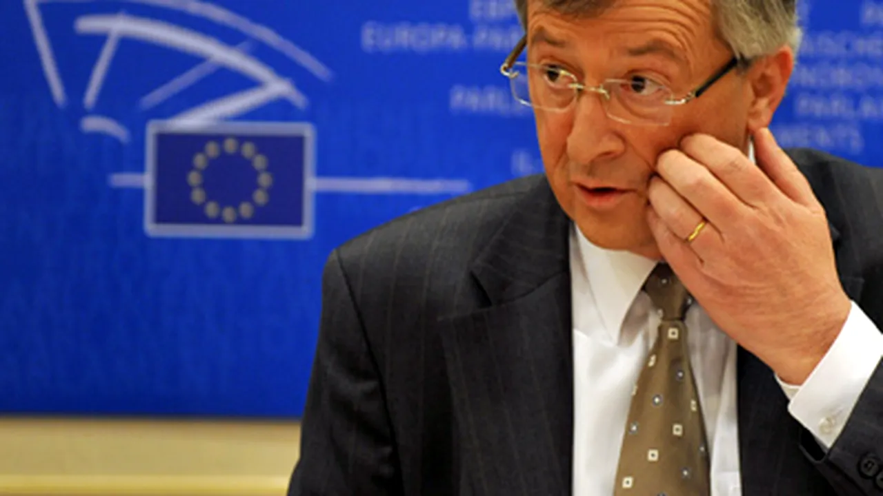 Juncker respinge ideea unui fond european pentru salvarea sistemului financiar