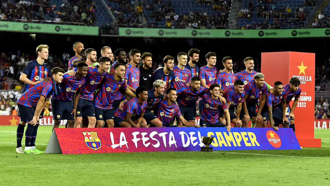 Barcelona câştigă Trofeul Joan Gamper în primul amical al sezonului pe Camp Nou