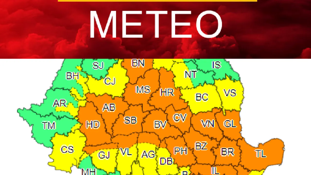 România sub ploi. ANM a emis multiple avertizări de vreme rea / Copaci căzuţi şi inundaţii în Bucureşti şi Ilfov/ Circulaţia oprită pe mai multe drumuri / Rupere de nori la Buzău şi Arad