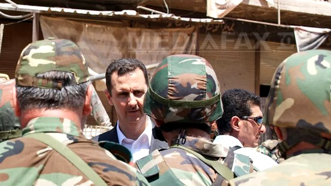 Al-Assad şi-a sărbătorit ziua de naştere, după ce a îndepărtat ameninţarea atacurilor 