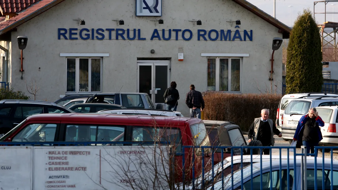 Blocaj informatic la Registrul Auto Român