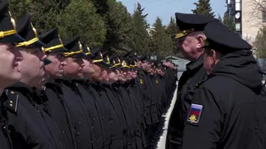 Marinarii care au supravieţuit scufundării navei Moscova s-au întâlnit cu şeful marinei